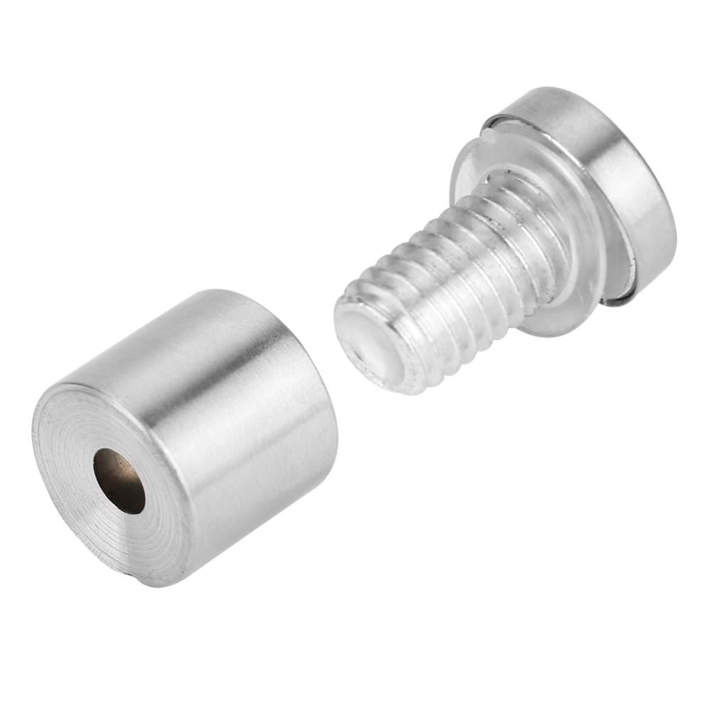 Glass Standoff 20Pcs M1220mm Stainless Steel Advertise Fixing Pin Glass Standoff Mounting Bolt 